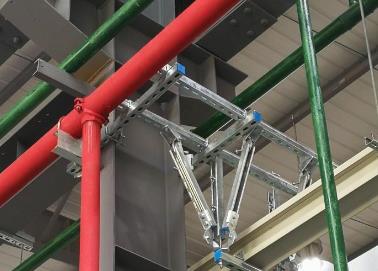 醴陵该抗震支架的整体式支吊架结构协调性好